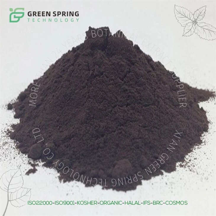 Hypericin extract hmoov 0.3% HPLC txuas|Cov tshuaj tiv thaiv kab mob & antidepressant tus neeg saib xyuas|GMP tau ntawv pov thawj, ISO 9001|Cov khoom xa khoom