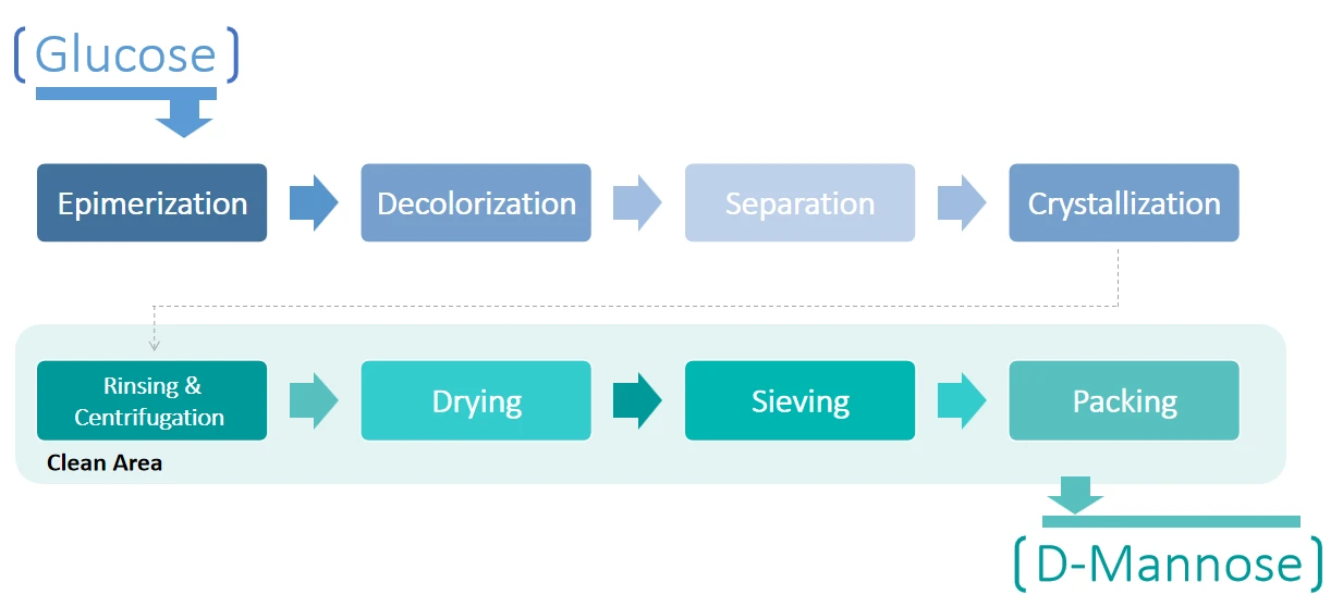D-Mannose Flow Chart D-Mannose Flow Chart